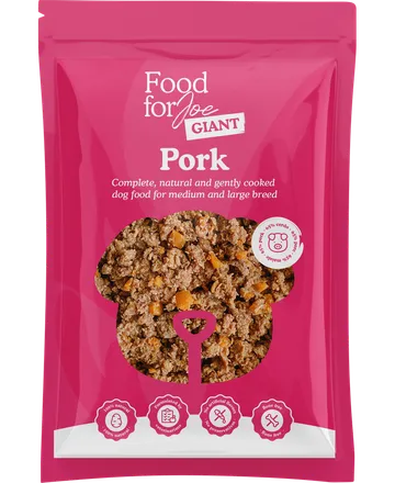 Food for Joe Pork Giant — comida natural para perros