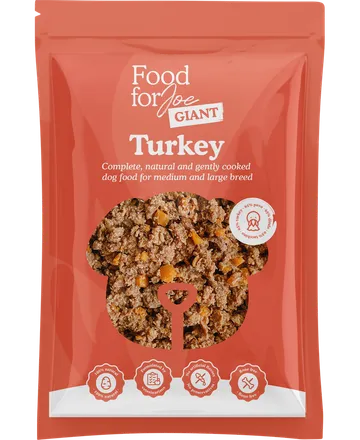 Food for Joe Turkey Giant — comida natural para perros